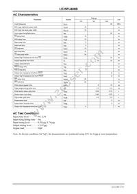 LE25FU406BMB-TLM-H Datasheet Page 17