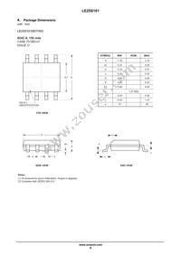 LE25S161PCTXG Datasheet Page 4