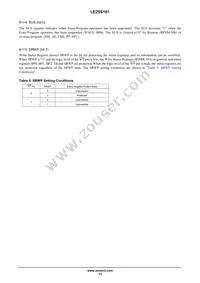 LE25S161PCTXG Datasheet Page 15