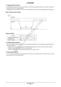 LE25S20MB-AH Datasheet Page 15