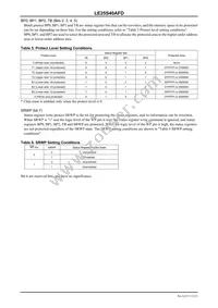 LE25S40AFDTWG Datasheet Page 12