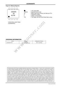 LE25S40AFDTWG Datasheet Page 23