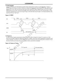 LE25S40AMCTWG Datasheet Page 17