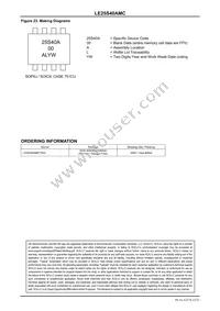 LE25S40AMCTWG Datasheet Page 23