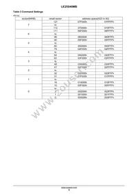 LE25S40MB-AH Datasheet Page 5