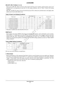 LE25S40MB-AH Datasheet Page 9