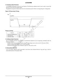 LE25S40MB-AH Datasheet Page 15