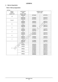 LE25S81AFDTWG Datasheet Page 9