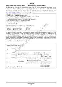 LE25S81AFDTWG Datasheet Page 20