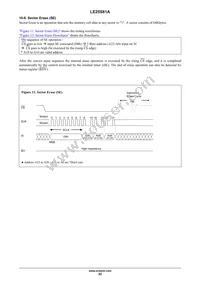 LE25S81AFDTWG Datasheet Page 22