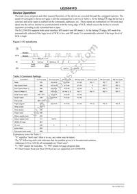 LE25S81FDTWG Datasheet Page 6