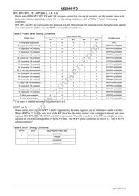 LE25S81FDTWG Datasheet Page 12