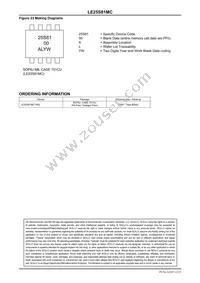 LE25S81MCTWG Datasheet Page 23