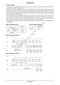 LE25U20AFD-AH Datasheet Page 13