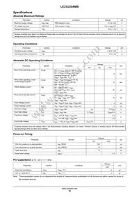 LE25U20AMB-AH Datasheet Page 16