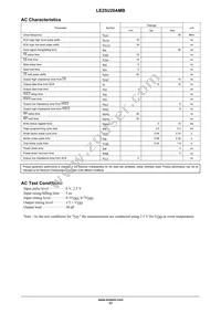 LE25U20AMB-AH Datasheet Page 17