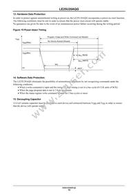 LE25U20AQGTXG Datasheet Page 15