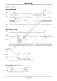 LE25U40CMDTWG Datasheet Page 19