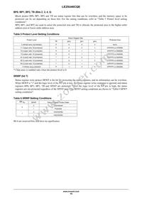LE25U40CQE-AH Datasheet Page 10