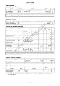 LE25U40CQE-AH Datasheet Page 17