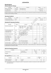 LE25U40CQH-AH Datasheet Page 17