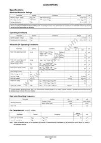 LE25U40PCMC-AH Datasheet Page 17