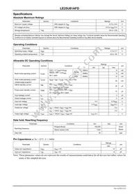 LE25U81AFDTWG Datasheet Page 2