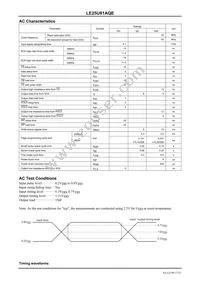 LE25U81AQETXG Datasheet Page 17