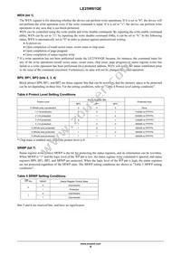 LE25W81QES00-AH-1 Datasheet Page 9