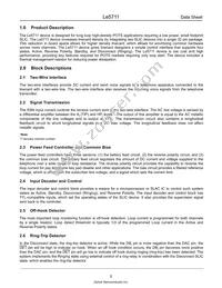 LE57D111BTCT Datasheet Page 5