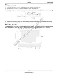 LE58083ABGCT Datasheet Page 15