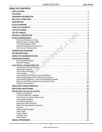 LE58QL021FJCT Datasheet Page 2