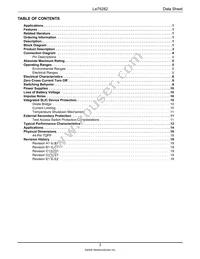 LE75282BBVCT Datasheet Page 2