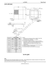 LE79555-4BVCT Datasheet Page 21