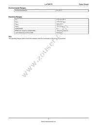 LE79R70-1FQCT Datasheet Page 7