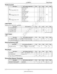LE79R79-2FQC Datasheet Page 11