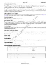 LE87213AFQCT Datasheet Page 3