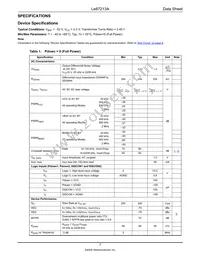 LE87213AFQCT Datasheet Page 7