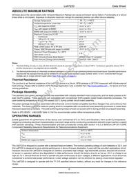 LE87220KQCT Datasheet Page 5