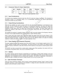 LE87251NQCT Datasheet Page 6