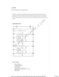 LE87502MQCT Datasheet Cover