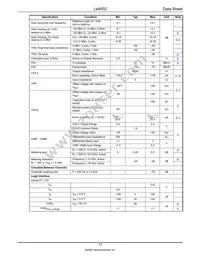 LE9502BTCT Datasheet Page 17
