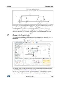 LED2000DR Datasheet Page 21