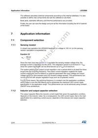 LED2000DR Datasheet Page 22