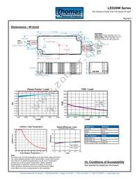 LED20W-57-C0350-PD Datasheet Page 2