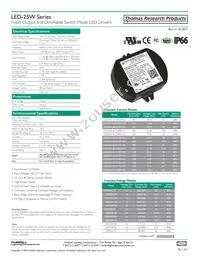 LED25W-40-C0620 Datasheet Cover