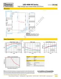 LED40W-036-C1100-D-HV Datasheet Page 2