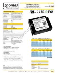 LED40W120-114-C0350-LT Datasheet Cover