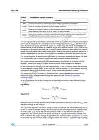 LED7708 Datasheet Page 23