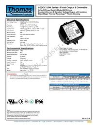 LEDDC25W-072-C0350-D Datasheet Cover